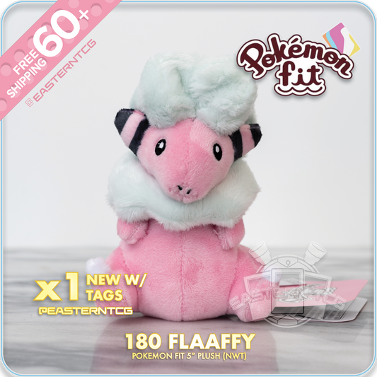 180 Flaaffy – 6" Pokemon Fit Palm Size Plush