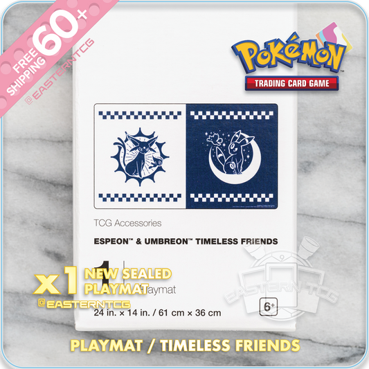 Playmat / Espeon & Umbreon Timeless Friends – Pokemon TCG
