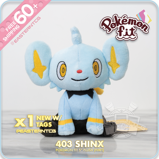 403 Shinx – 6" Pokemon Fit Palm Size Plush