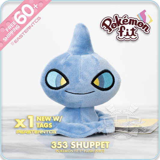 353 Shuppet – 6" Pokemon Fit Palm Size Plush