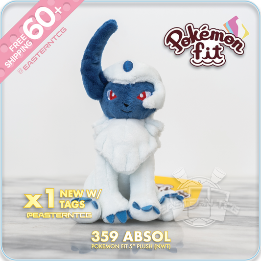 359 Absol – 6" Pokemon Fit Palm Size Plush